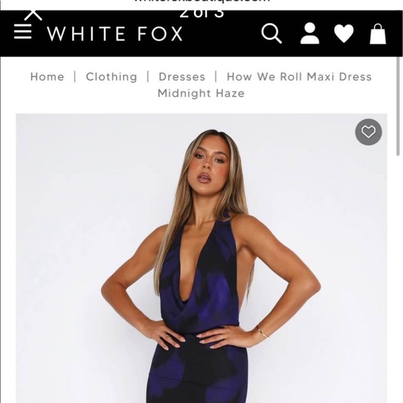 White Fox How We Roll Dress - Picture 5 of 5